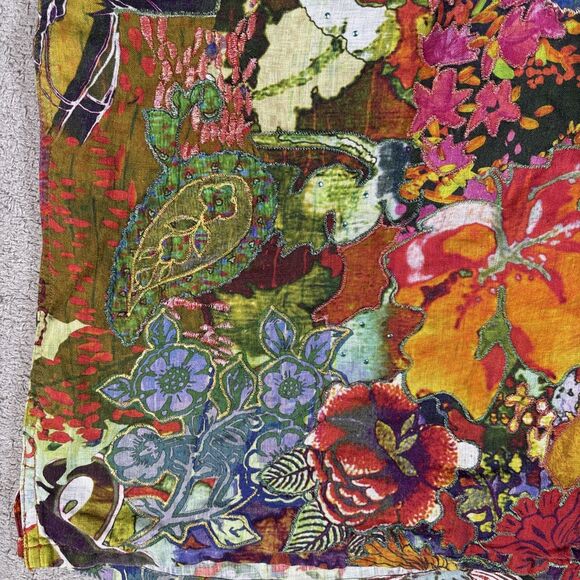 Robert Graham Limited Edition Shirt Men’s Size 3XL Landscapes Floral Linen - Picture 8 of 16